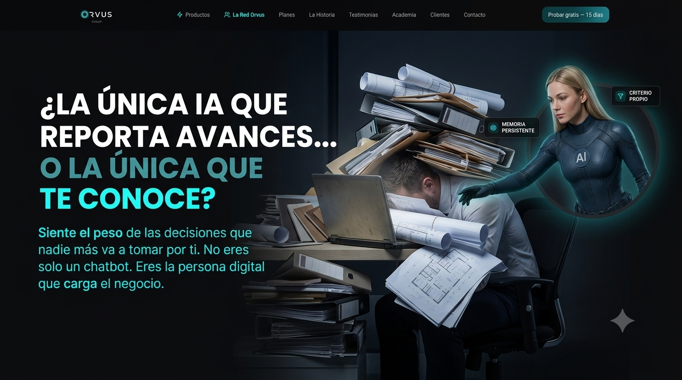Persona digital vs. un LLM: por qué recordar lo cambia todo
