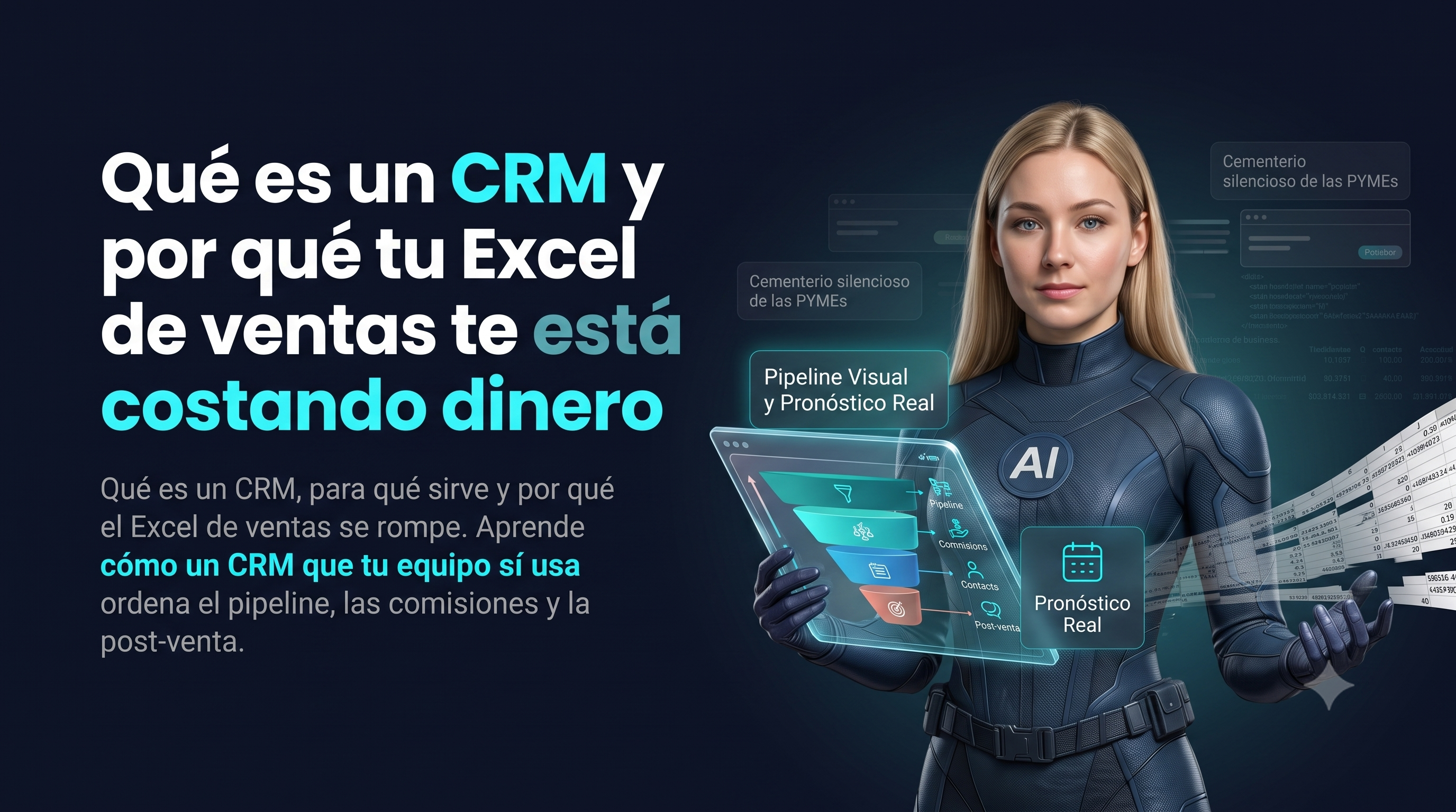 Qué es un CRM y por qué tu Excel de ventas te está costando dinero